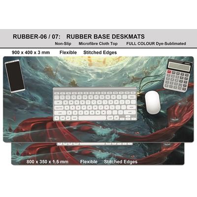 RUBBER BASE COUNTER-MAT