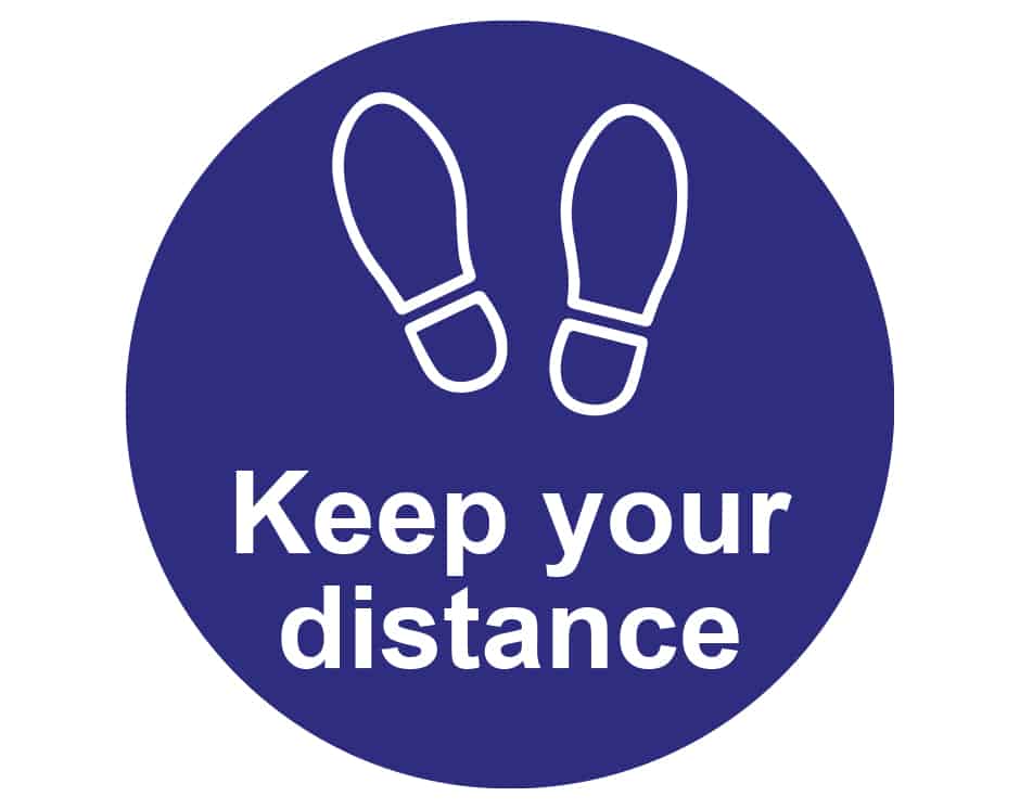 Keep Your Distance Stickers