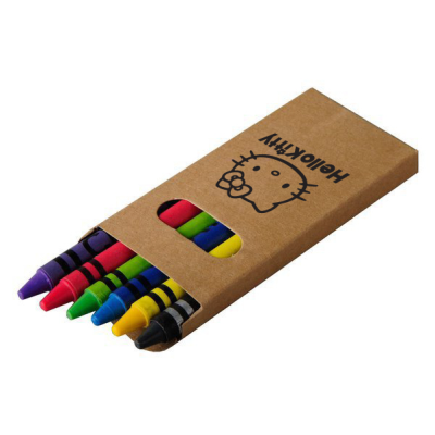 6 PIECE CRAYON SET