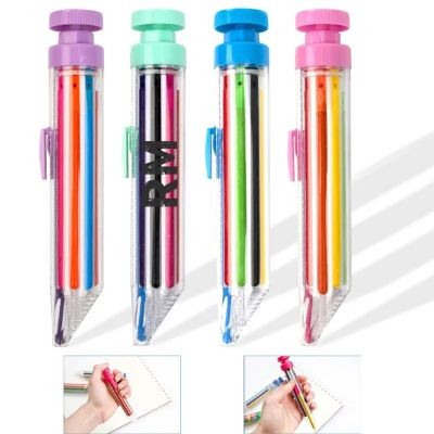 8 COLOR PUSH-UP CRAYONS