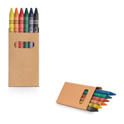 EAGLE BOX with 6 Crayon