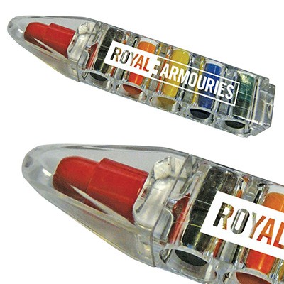 STACKING CRAYON - MULTI COLOUR POP OUT CRAYONS