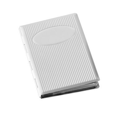 ALUMINIUM SILVER METAL CREDIT CARD HOLDER