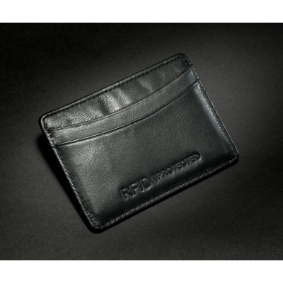 BROADWAY NAPPA LEATHER ID CARD HOLDER IN BLACK RFID