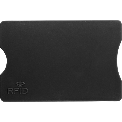 CARD HOLDER with Rfid Protection in Black