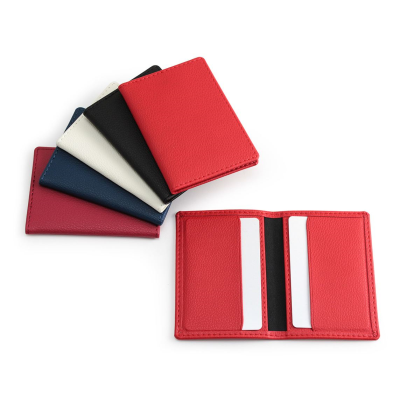 CREDIT CARD CASE in a Choice of 5 Colours in Recycled Como