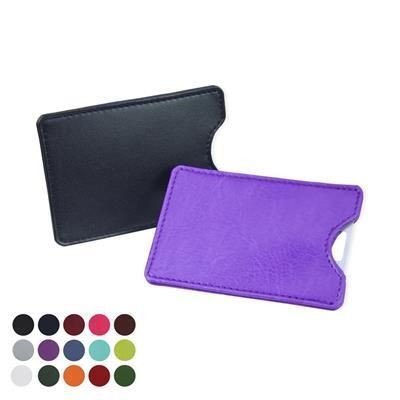 CREDIT CARD SLIP CASE in Choice of Belluno Colours
