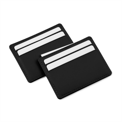 ECO EXPRESS DELUXE SLIM LINE CREDIT CARD CASE in Black Porto