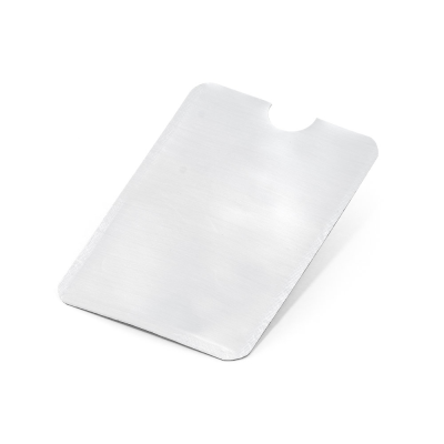 MEITNER RFID-BLOCKING ALUMINIUM METAL CARD HOLDER in White - PROMOTIONAL CORPORATE GIFT