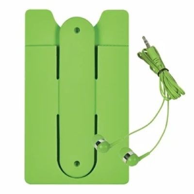 PHONE WALLET with Earbuds - PROMOTIONAL CORPORATE GIFT
