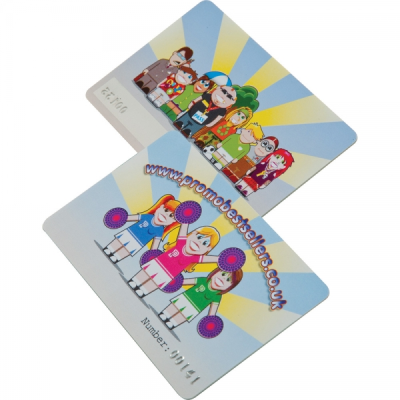 PRINTED PLASTIC CARDS (86X54MM: 0