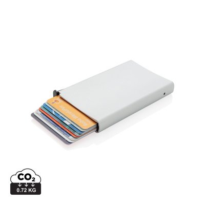 STANDARD ALUMINIUM METAL RFID CARDHOLDER in Silver