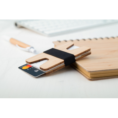 WOLLY BAMBOO CARD HOLDER WALLET