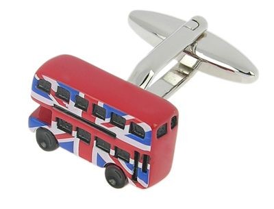 LONDON BUS CUFF LINKS