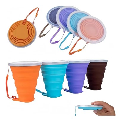 SILICONE COLLAPSIBLE TRAVEL CUP