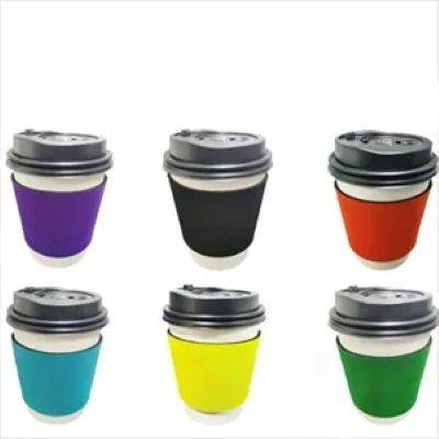 REUSABLE ICED COFFEE CUP INSULATOR SLEEVE