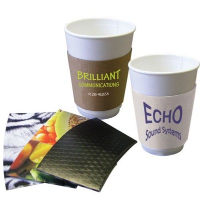 SOLID PAPER CUP SLEEVE 8-10OZ-240-300ML