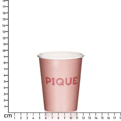 284ML (8OZ) PLASTIC-FREE, FULL-COLOUR PRINTED SINGLE-WALL PAPER CUP