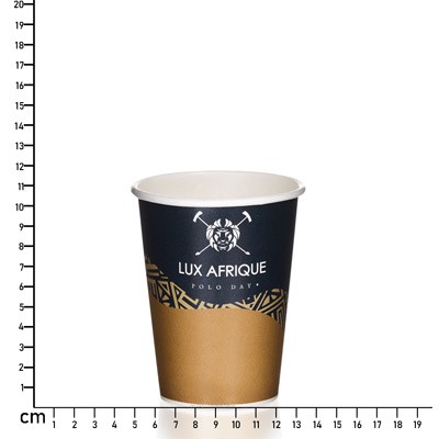 415ML (12OZ) SINGLE-WALL COMPOSTABLE, RECYCLABLE & PLASTIC-FREE PRINTED PAPER CUP