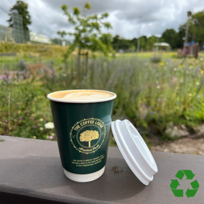 BIODEGRADABLE DOUBLE WALLED PAPER CUP (330ML & 12OZ)