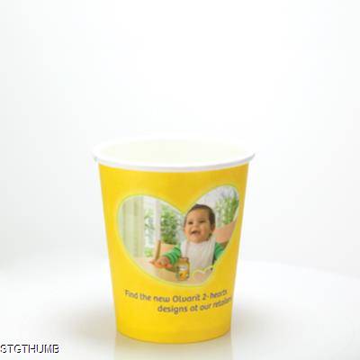 SINGLE WALLED PAPER CUP - FULL COLOUR 8OZ-230ML