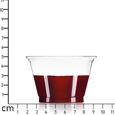 100ML (4OZ) ENVIRONMENTALLY-FRIENDLY CLEAR TRANSPARENT TASTER SHOT CUP