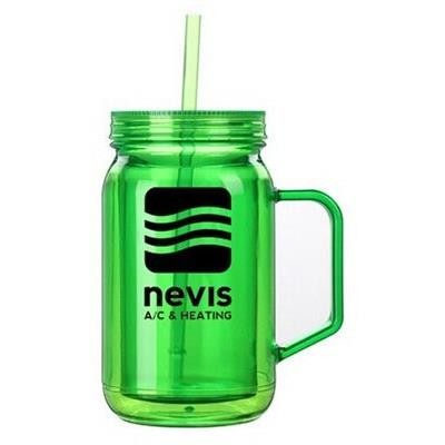20 OZ MASON JAR TUMBLER