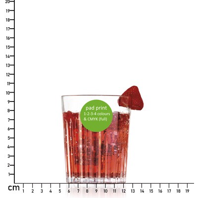 400ML (12OZ SERVE) SHATTERPROOF STACKING MILANO MID BALL GLASS