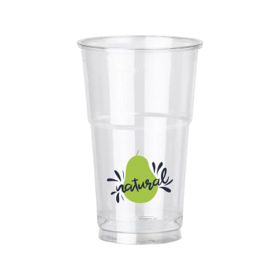 DISPOSABLE PLASTIC SMOOTHIE TUMBLER (350ML & 12OZ)