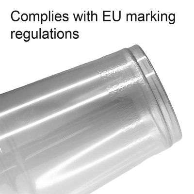 DISPOSABLE PLASTIC SMOOTHIE TUMBLER (400ML & 14OZ)