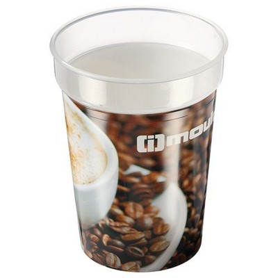 IMOULD BRANDED PLASTIC DRINK CUP in Clear Transparent