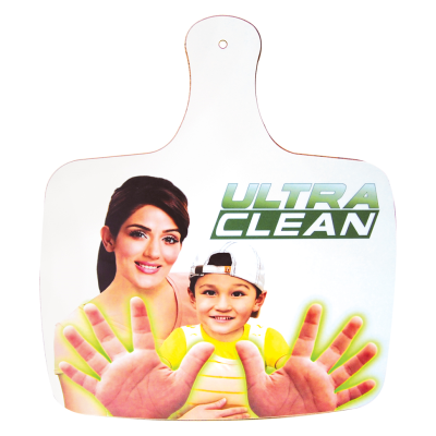 MELAMINE CHOPPING BOARD - RECTANGULAR with Handle (29,2X25,4Cm)