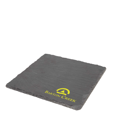 NATURAL EDGE SLATE PLATTER (20X20CM)