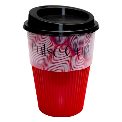 PULSE COFFEE CUP RED