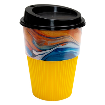 PULSE COFFEE CUP YELLOW
