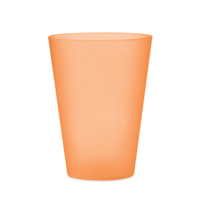 REUSABLE EVENT CUP 300ML in Orange