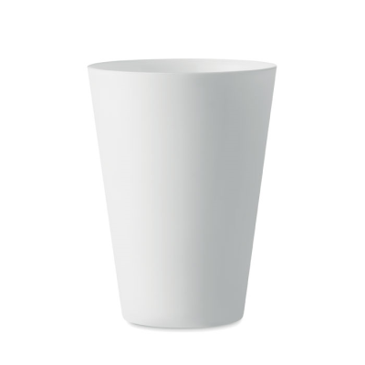 REUSABLE EVENT CUP 300ML in White