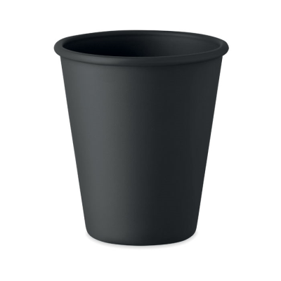 REUSABLE PLA SINGLE WALL CUP in Black