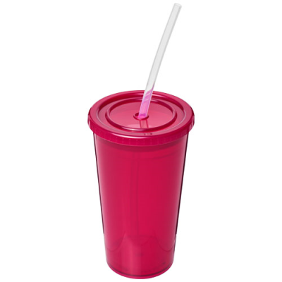 STADIUM 350 ML DOUBLE-WALLED CUP in Magenta