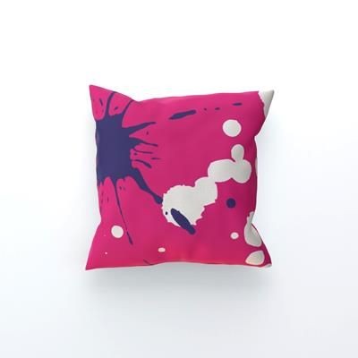 CUSTOM PRINTED FAUX SUEDE CUSHION 30CM X 30CM