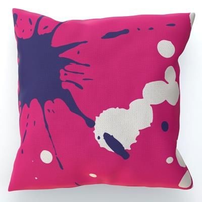 CUSTOM PRINTED SMOOTH LINEN CUSHION 60CM X 60CM