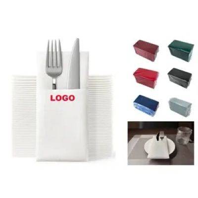 BIODEGRADABLE DISPOSABLE CUTLERY BAG NAPKIN