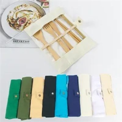 BAMBOO CUTLERY TRAVEL SET