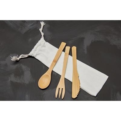 CUTLERY SET BAMBOO