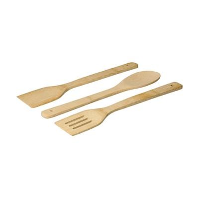 YANODA COOKING CUTLERY SET OF 3 NATURAL
