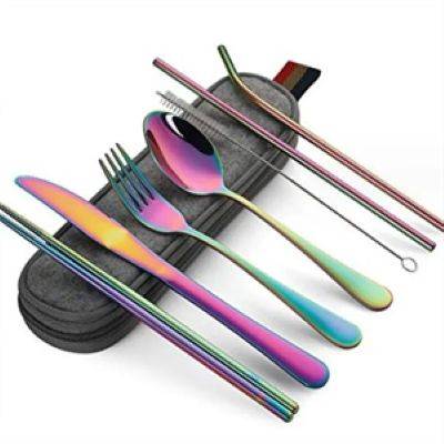 TABLEWARE SET with Felt Bag