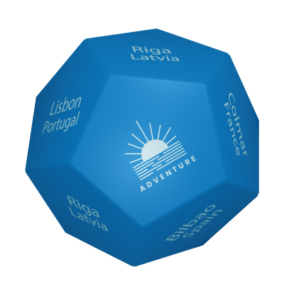 12 SIDED DECISION BALL