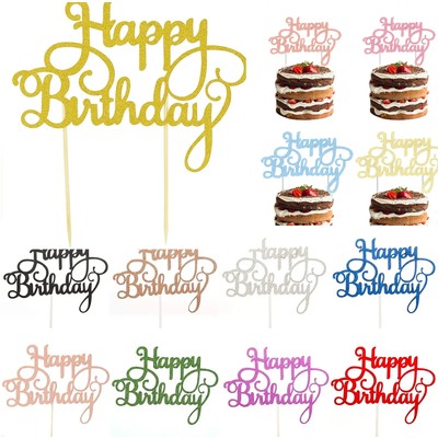 CUSTOM BIRTHDAY & WEDDING EVENT CAKE & CUPCAKE TOPPERS