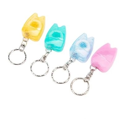 DENTAL FLOSS with Keyring Chain