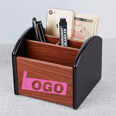 WOOD DESK TOP ORGANIZER